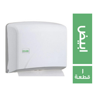 فيالي موزع مناديل ورقية سحب ابيض سعة 200 منديل - 1 قطعة