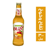 باز مشروب فوار بطعم التفاح والخوخ - 300 مل