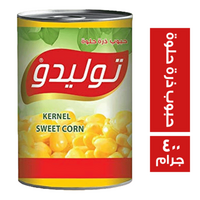 توليدو حبوب ذرة حلوة - 400 جم