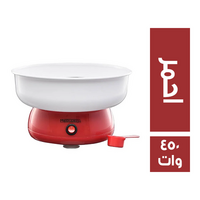 ميديا تك ماكينة غزل بنات احمر - 450 وات