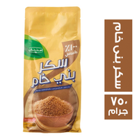 امتنان سكر بنى خام - 750 جم