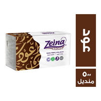 زينه اروما مناديل سحب برائحة العود - 500 منديل