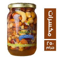 الراية عسل نحل بالمكسرات - 250 جم