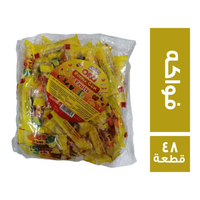 نيو اوكا لبان فواكه - 48 قطعة