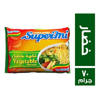 اندومي بطعم الخضار سوبرمي - 70 جم
