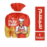 بيكي بيكر خبز فينو بالسمسم - 4 قطعة