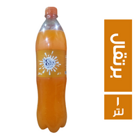 ايس كولا مشروب غازي بطعم البرتقال - 1 لتر