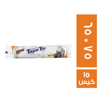 كوين اكياس قمامة برباط ابيض برائحة الفانيليا 75 * 65 - 15 كيس