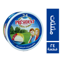 بريزيدن جبنة مثلثات - 24 قطعة