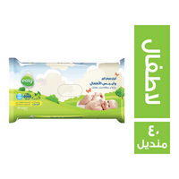 ايزي بيبي كير مناديل مبللة للاطفال - 40 منديل