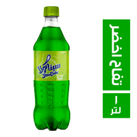 سينا كولا مشروب غازي بطعم التفاح الاخضر - 1 لتر