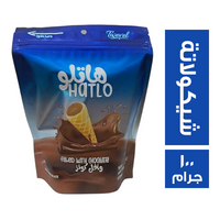 هاتلو وافل كونز بالشيكولاتة - 100 جم