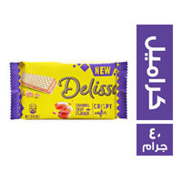 دليسو ويفر بطعم الكراميل - 40 جم