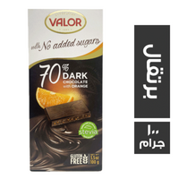 فالور شيكولاتة دارك 70 % بالبرتقال - 100 جم
