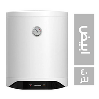 تورنيدو سخان كهرباء ابيض - 40 لتر