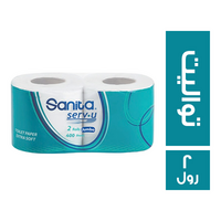 سانيتا مناديل تواليت 400 منديل - 2 رول