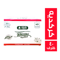 ايزيس مشروب اعشاب كركديه عبوة خاصة - 40 ظرف