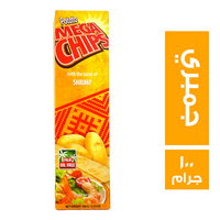 ميجا شيبس شرائح بطاطس طبيعية بطعم الجمبري - 100 جم