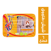دجاج التاج شيش طاووق - 6 قطع