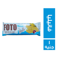 فوتو بسكويت ويفر بطعم الفانيليا - 1 ج