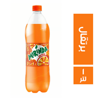 ميرندا مشروب غازي بطعم برتقال محمول - 1 لتر