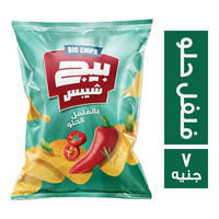 بيج شيبس بطعم الفلفل الحلو - 7 ج