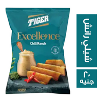 تايجر اكسلانس بطعم شيلي رانش - 20 ج