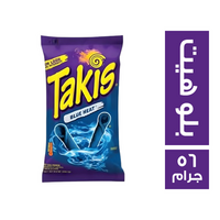 تاكيس رقائق التورتيلا بطعم بلو هيت - 56 جم