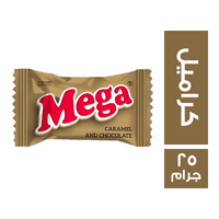ميجا بسكويت محشو كراميل - 25 جم