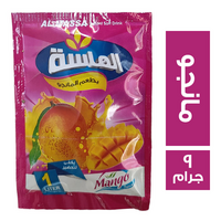 الماسة عصير بودر بطعم المانجو - 9 جم