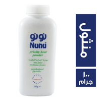 نونو بودرة الحرارة الجلدية بالمنثول - 100 جم