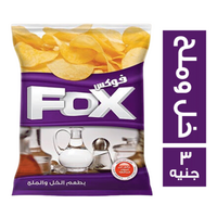 فوكس بطاطس بطعم الخل والملح - 3 ج