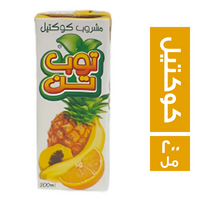 توب تن عصير بطعم الكوكتيل - 200 مل