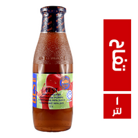 بست عصير مشروب تفاح زجاج - 1 لتر