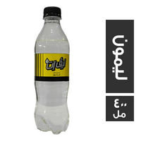 ليف ات مشروب غازي بطعم الليمون - 400 مل