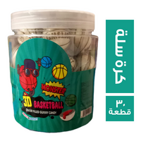 مونستر 3 دي كاندي شكل كرة سلة - 30 قطعة