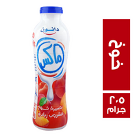 دانون ماكس مشروب زبادي بالخوخ - 205 جم
