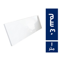رف صاج سمك 0.5 سم عرض 40 سم + 2 كابولي - 1 متر