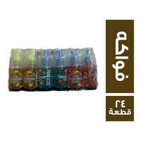كاندي سبراي بطعم الفواكه - 24 قطعة