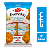 تيفاني بسكويت بالحليب - 12 قطعة