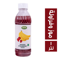 اوستربرج كراش موز وفراولة - 1 لتر