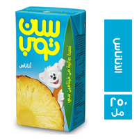 سن توب عصير مشروب اناناس - 250 مل