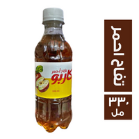 كاربو مشروب غازي بطعم تفاح احمر - 330 مل