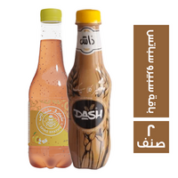 سبيرو سباتس بطعم الخوخ - 330 مل + داش مشروب شعير كلاسيك - 275 مل - 2 صنف
