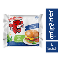 لافاش كيري جبنة شرائح برجر - 10 قطعة
