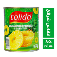 توليدو اناناس شرائح - 850 جم