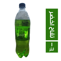 اوسو مشروب غازي بطعم التفاح الاخضر - 1 لتر