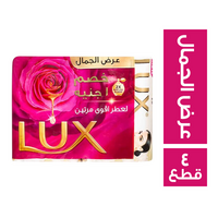لوكس صابون عرض الجمال 170 جم - 4 قطع