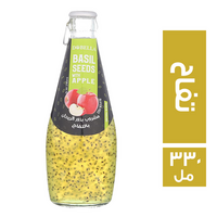 دوبيلا مشروب بذور الريحان بالتفاح - 330 مل