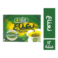 ايزيس مشروب اعشاب نعناع - 12 فتلة